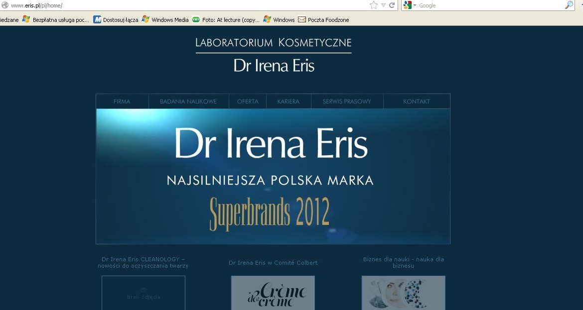 Dr Irena Eris. Z szacunku do człowieka… cz 2.